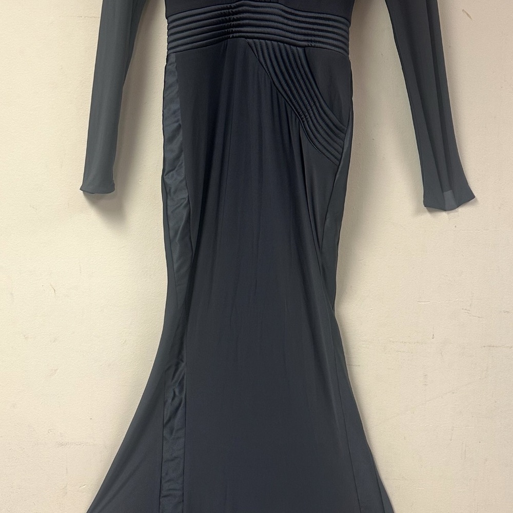Zhivago Elegant Black Long Sleeve Dress